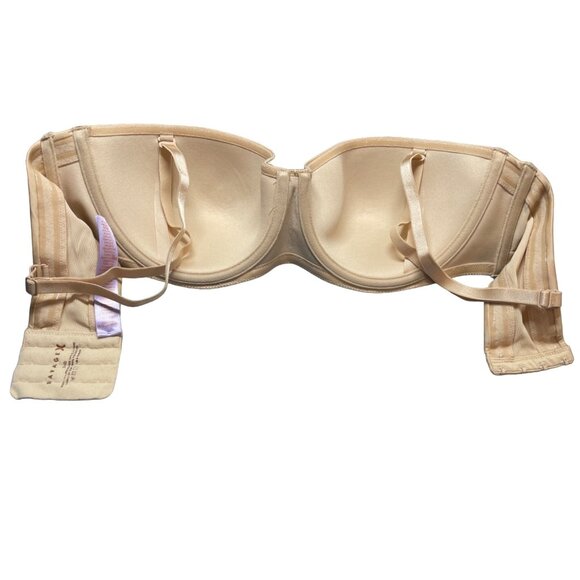 Savage X Fenty Convertible Womens Bra Size 36D Underwire Tan Nude Natural - Picture 4 of 8